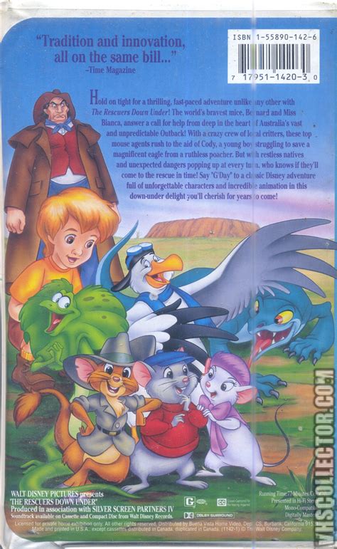 Brand New. . The rescuers down under vhs